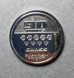 Turtwig Pokemon Coin Silver Japanese No.002 Rare Nintendo From Japan F/S - Image 5