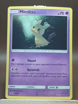 HP Mimikyu - SM29 - Promo - SM Black Star Promo Pokemon - Image 1