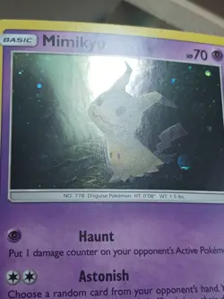 HP Mimikyu - SM29 - Promo - SM Black Star Promo Pokemon - Image 2