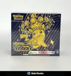 POKEMON TCG SCARLET & VIOLET SURGING SPARKS SEALED ELITE TRAINER BOX - Image 1