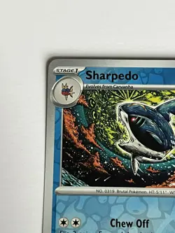 Sharpedo 043 / 162 Pokemon SV Temporal Forces 2024 Near Mint Reverse Holo - Image 5