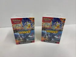 Surging Sparks Booster Bundle Lot Of 2 Boxes SV08 Pokemon TCG 12packs New Sealed - Image 1