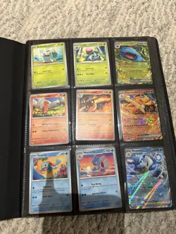 Scarlet And Violet Pokemon 151 Base Master Set C/UC/R/Ex (no RH) In Binder - Image 1