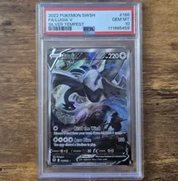 Pokemon Lugia v Alt Art 186/195 Silver Tempest English, PSA 10 - Image 1