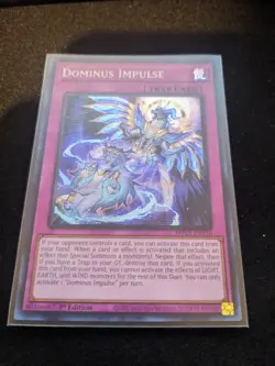Dominus Impulse Secret Rare MP25-EN116 2025 Mega Tin Pack 1st Edition Yugioh - Image 1