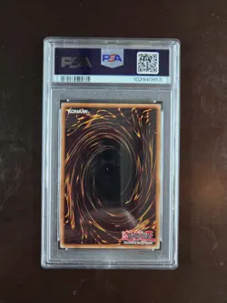 2016 Yu-Gi-Oh Blue Eyes White Dragon Mega Tins #EN008 Graded PSA 9 MINT - Image 2