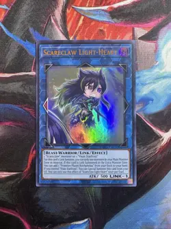 Yugioh! LP Scareclaw Light-Heart - POTE-EN050 - Ultra Rare - Unlimited Edition - Image 1