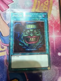 Pot of Greed - MP25-EN050 - Starlight Rare YuGiOh - Image 1