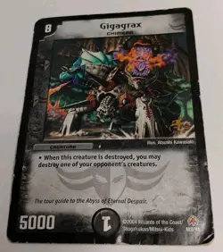 Duel Masters M3/Y1 Gigagrax Chimera Card McDonalds Promo MP Wizards Of The Coast - Image 1