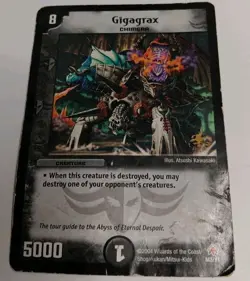 Duel Masters M3/Y1 Gigagrax Chimera Card McDonalds Promo MP Wizards Of The Coast - Image 2