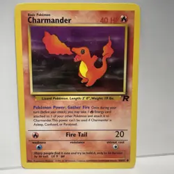 Charmander 50/82 - Team Rocket (WotC 2000) - NM Pokemon Card - Image 1