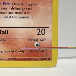 Charmander 50/82 - Team Rocket (WotC 2000) - NM Pokemon Card - Image 5