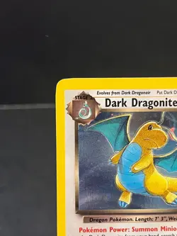 Dark Dragonite 5/82 Team Rocket Holo - LP - Pokemon Card - Vintage - Image 5