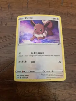 Eevee SWSH127 - Black Star Promo - Holo Pokemon Card - Near Mint (NM) - Image 1