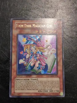 Yu-Gi-Oh! ULTRA RARE HOLO CARD TOON DARK MAGICIAN GIRL JUMP-EN010 NM/VLP - Image 1