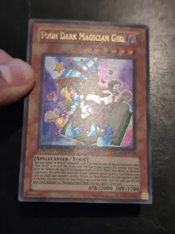 Yu-Gi-Oh! ULTRA RARE HOLO CARD TOON DARK MAGICIAN GIRL JUMP-EN010 NM/VLP - Image 2