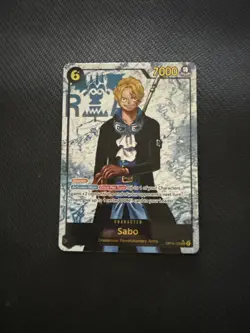 Sabo Alt Art ENGLISH SEC OP13-120 One Piece Carrying On His Will Card NM - Image 1