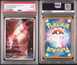 PSA 9 Charmander AR 168/165 Art Rare 151 sv2a Pokemon Card Japanese GEM MINT - Image 3