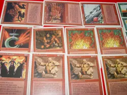 MTG 16x 4th edition chronicles red green stone giant magic cards - Image 4