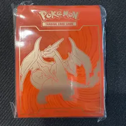 Pokemon TCG XY Evolutions Mega Charizard Card Sleeves 65ct - Image 1