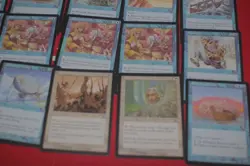 MTG 15x Mercadian Masques balloon peddler playset blue magic card lot MP - Image 2