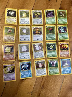Pokemon TCG Vintage 1995 Set Holo Lot of 25 Cards ALL HOLOS - Image 1