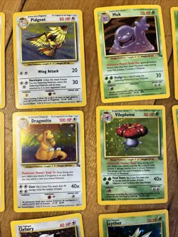 Pokemon TCG Vintage 1995 Set Holo Lot of 25 Cards ALL HOLOS - Image 3