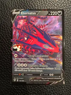 Pokemon Eternatus V 116/189 (Ultra Rare) (NM) Prize Pack Series Cards - Image 1