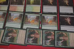 MTG 15x apocalypse green misc non basic lands m14 naturalize magic card lot MP - Image 2