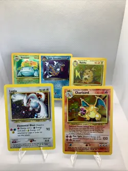 Amazing Base Card Pokemon Lot! Definitely Lots Of Gradable Cards. Charizard!!! - Image 1