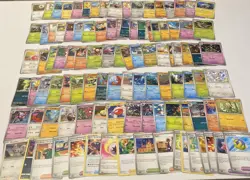 Pokemon Cards Lot. 100+ Card Lot! Lot #154 . Bulk Lot. Starts At A Low Price! - Image 1