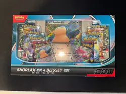 Pokemon Trading Card Game Snorlax ex and Blissey ex Special Collection Box - Image 1