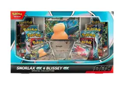 Pokemon Trading Card Game Snorlax ex and Blissey ex Special Collection Box - Image 2