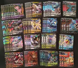 177 lot pokemon Card TCG Chinese RR Gengar Mewtwo Rayquaza Suicune Squirtle MM - Image 2