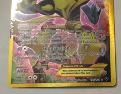 Pokemon TCG Alakazam EX 125/124 Fates Collide Secret Rare Full Art Holo Card - Image 5