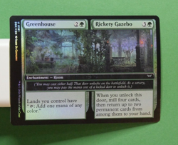 MTG DSK: Greenhouse Rickety Gazebo (Enchantment Room) Regular Uncommon 0181 Foil - Image 1