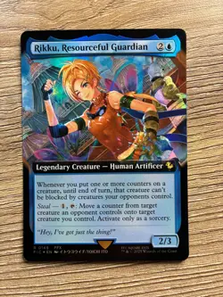 Rikku, Resourceful Guardian (Extended Art Foil) #145 Commander: Final Fantasy NM - Image 1
