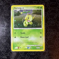 Pokemon Turtwig DP01 Diamond and Pearl Promos Reverse Holo NM Condition - Image 1