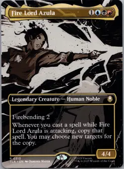 Fire Lord Azula (0313) (Borderless) Avatar: The Last Airbender Regular - Image 1