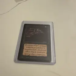 ***Beta Terror (Edge Ding)*** MTG Beta Magic The Gathering See Pics HP - Image 1