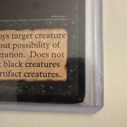 ***Beta Terror (Edge Ding)*** MTG Beta Magic The Gathering See Pics HP - Image 2
