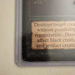 ***Beta Terror (Edge Ding)*** MTG Beta Magic The Gathering See Pics HP - Image 3