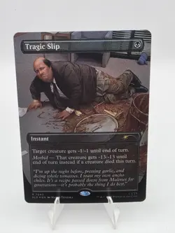 Tragic Slip (Kevin) - Dwight’s Destiny The Office Secret Lair Foil Magic MTG - Image 3