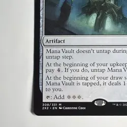 Mana Vault- Double Masters 2022 - MTG / Magic the Gathering - Regular - NM - Image 3