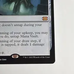 Mana Vault- Double Masters 2022 - MTG / Magic the Gathering - Regular - NM - Image 4