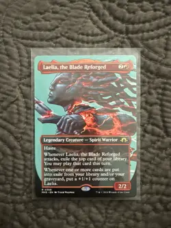 x1 Laelia, the Blade Reforged - Borderless R MTG Modern Horizons 3 M/NM, English - Image 1