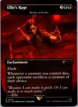 Ellie's Rage - Dictate of Erebos R Secret Lair Drop Series 2204 NM - Image 1