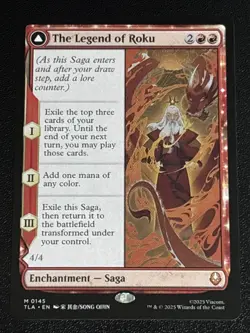 MTG Avatar: The Last Airbender The Legend of Roku 0145 NM Mythic - Image 1