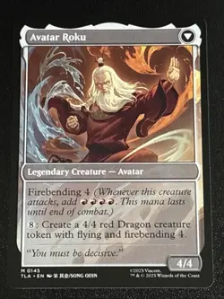 MTG Avatar: The Last Airbender The Legend of Roku 0145 NM Mythic - Image 2