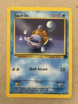 Pokemon - Team Rocket - Squirtle 68/82 - Common LP/NM - Image 1